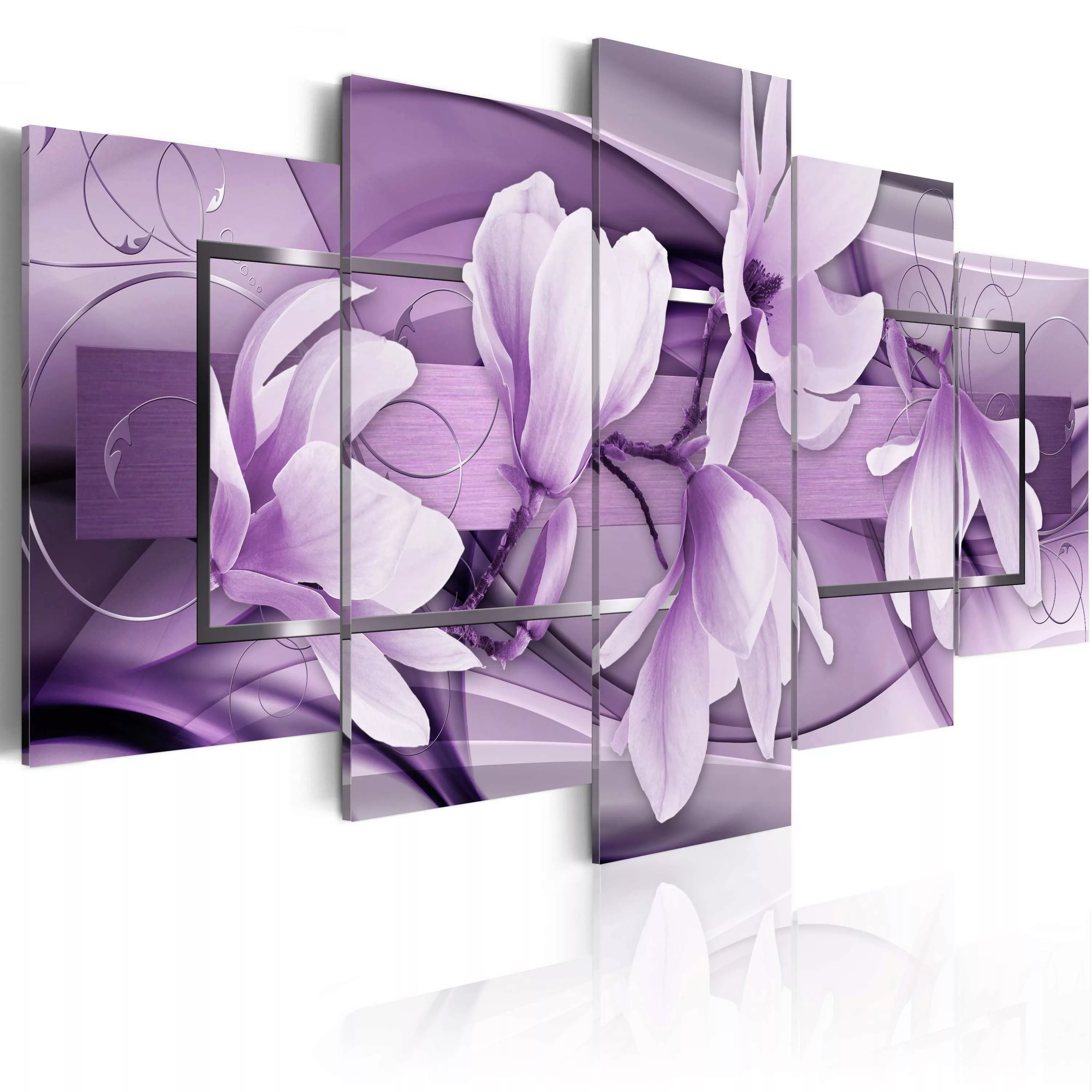 Wandbild - Purple Wave günstig online kaufen