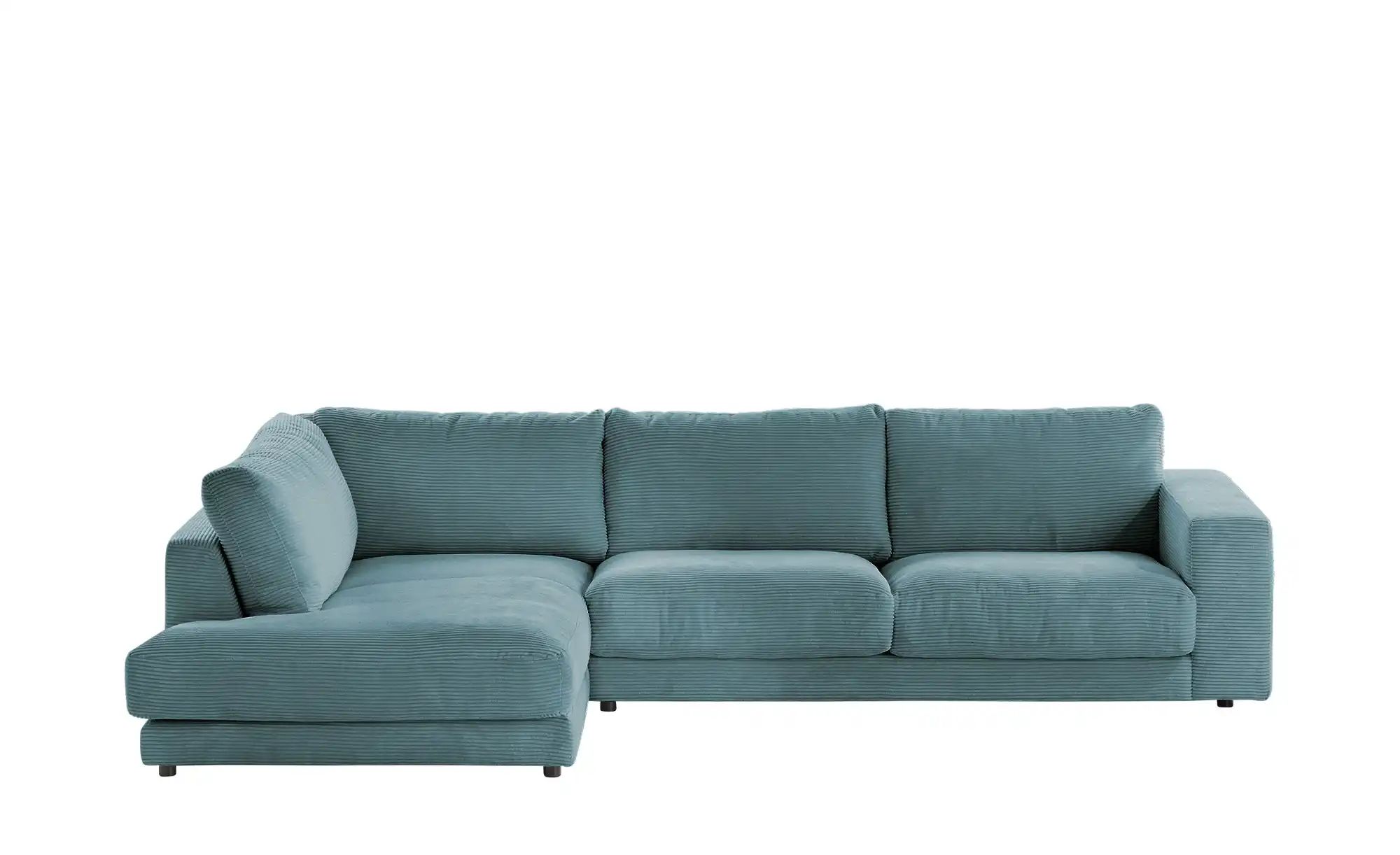 Jette Home Ecksofa Cord Sila ¦ türkis/petrol ¦ Maße (cm): B: 325 H: 85 T: 2 günstig online kaufen