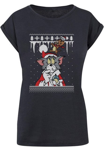 ABSOLUTE CULT T-Shirt ABSOLUTE CULT Damen Ladies Tom and Jerry - Fair Isle günstig online kaufen