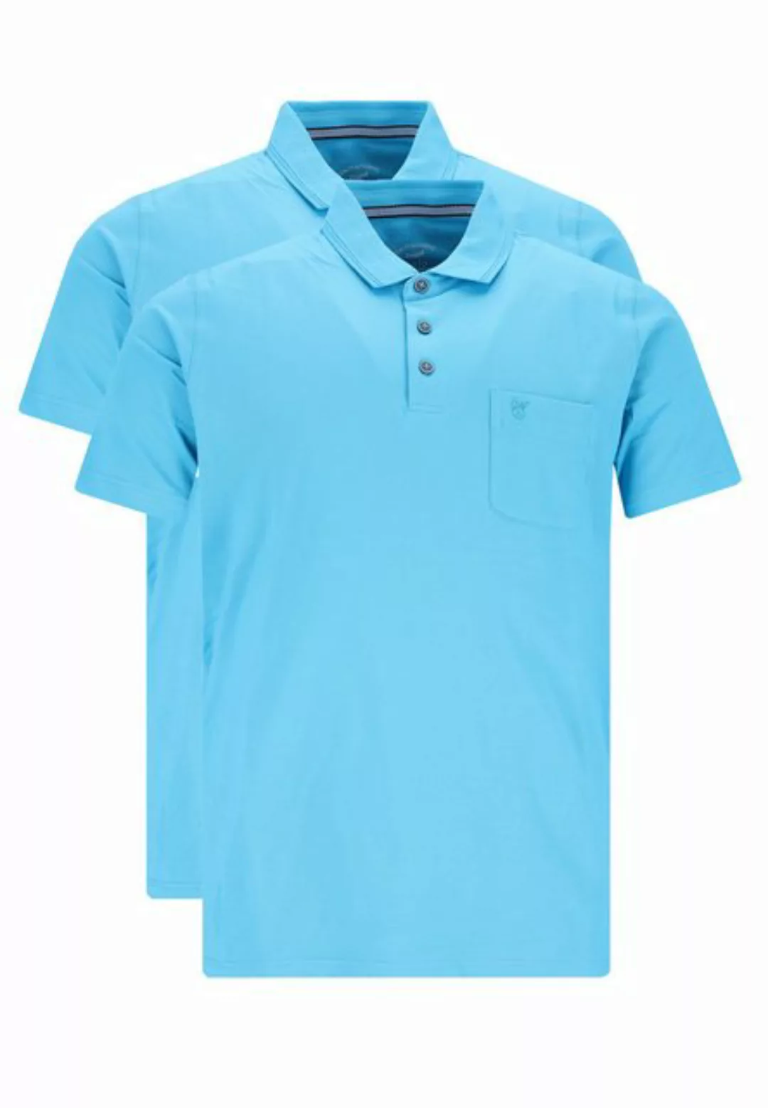 Hajo Poloshirt 2er Pack Pique (Spar-Set, 2-tlg) Poloshirt - Baumwolle - Atm günstig online kaufen