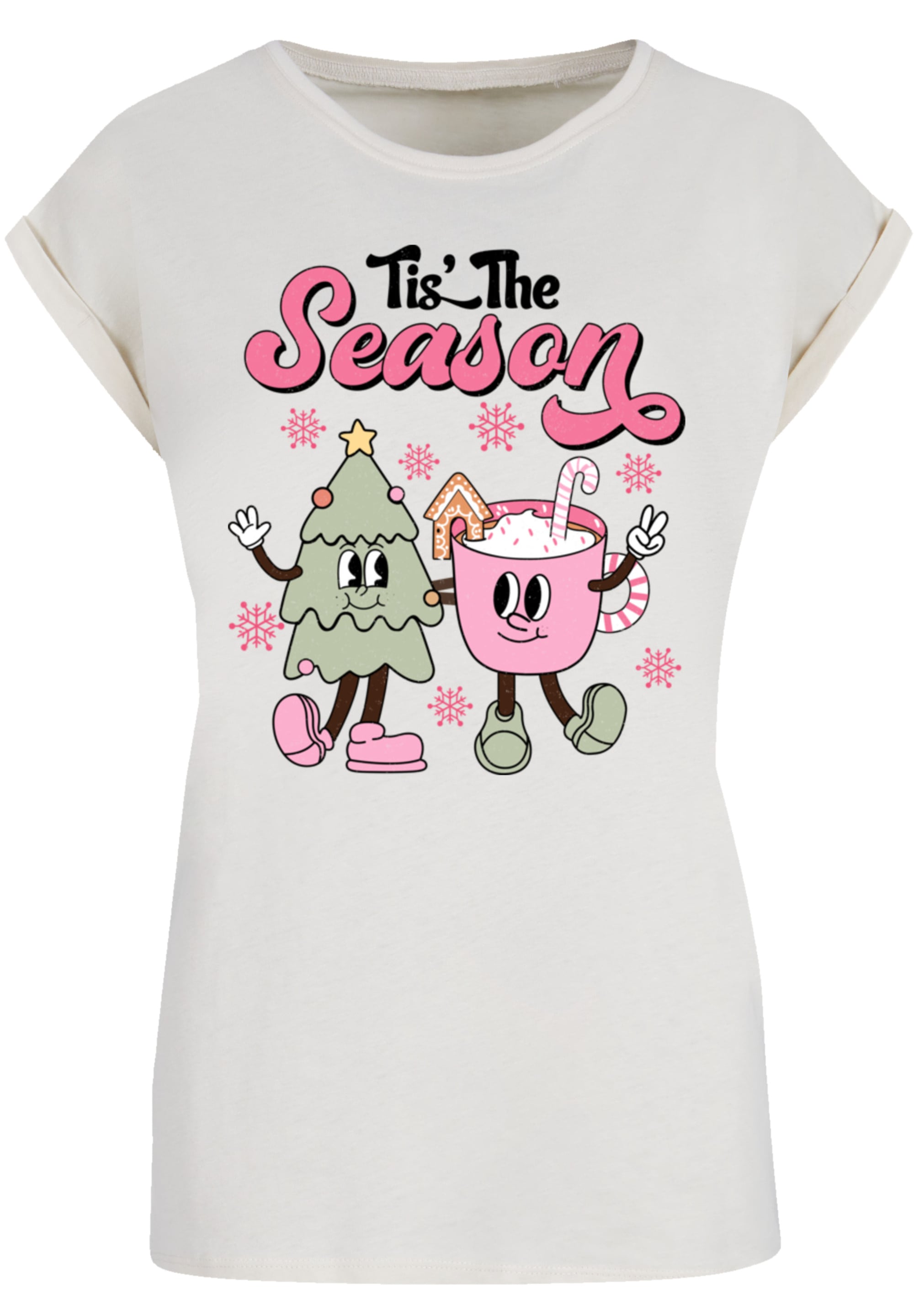 F4NT4STIC T-Shirt "Tis The Season Tree Cocoa", Premium Qualität, Weihnachts günstig online kaufen