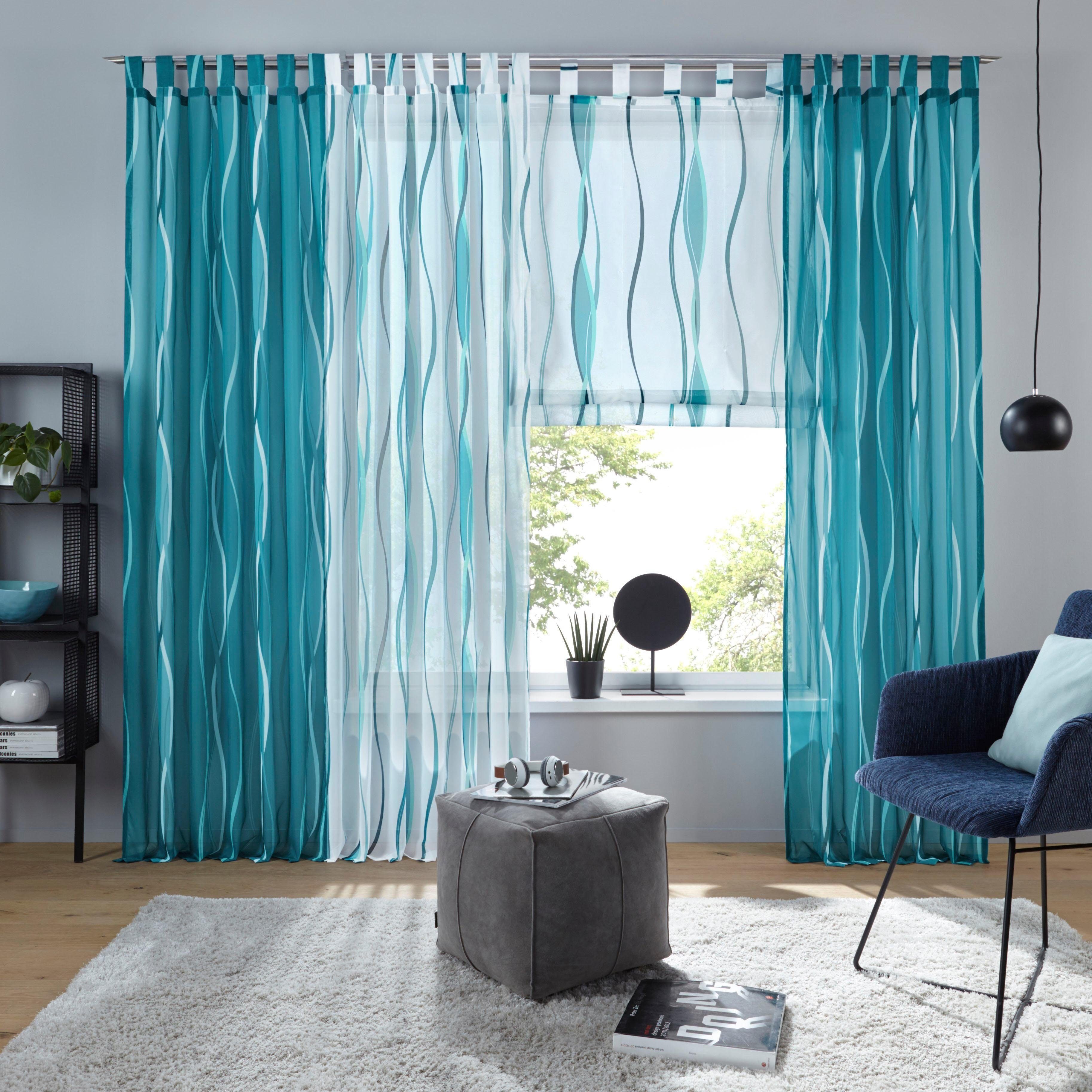 my home Gardine DIMONA, Schlaufen (2 günstig online kaufen