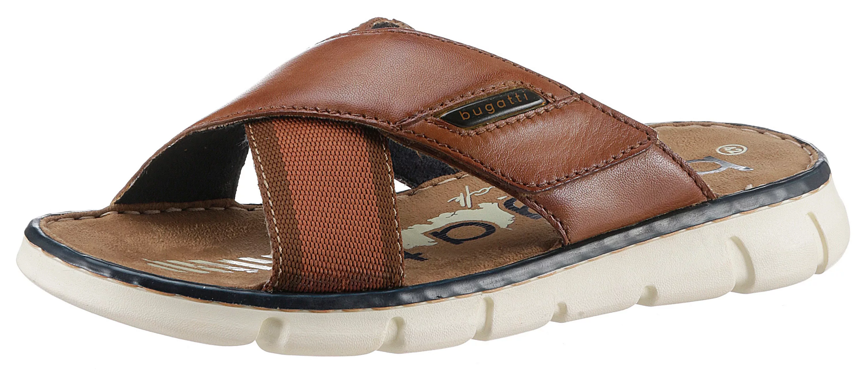 bugatti Pantolette, Sommerschuh, Schlappen, aus der Bugatti Genial Light-Ko günstig online kaufen