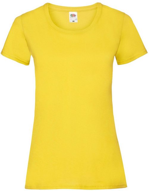 Fruit of the Loom Rundhalsshirt Fruit of the Loom Valueweight T Lady-Fit günstig online kaufen