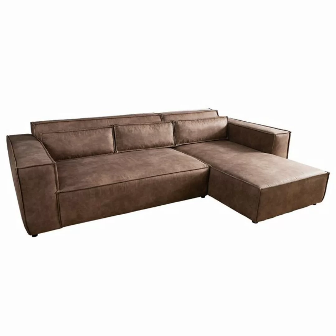 riess-ambiente Ecksofa BOSSA NOVA 265cm antik taupe, Einzelartikel 1 Teile, günstig online kaufen