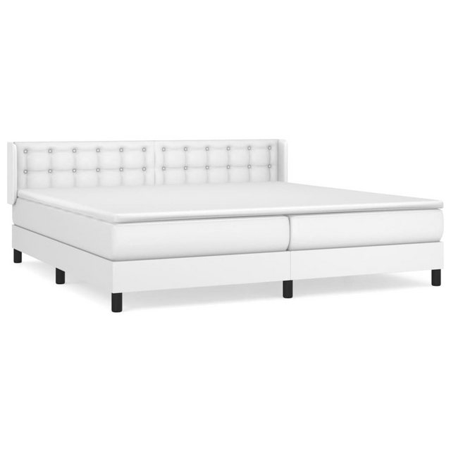 vidaXL Boxspringbett Bett Boxspringbett mit Matratze & Topper Kunstleder ve günstig online kaufen