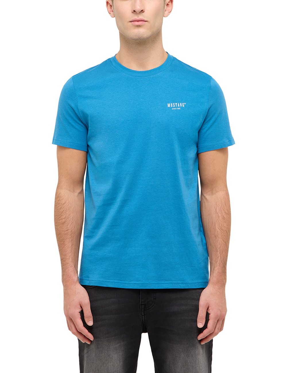 MUSTANG Kurzarmshirt "Herren Style Austin" günstig online kaufen