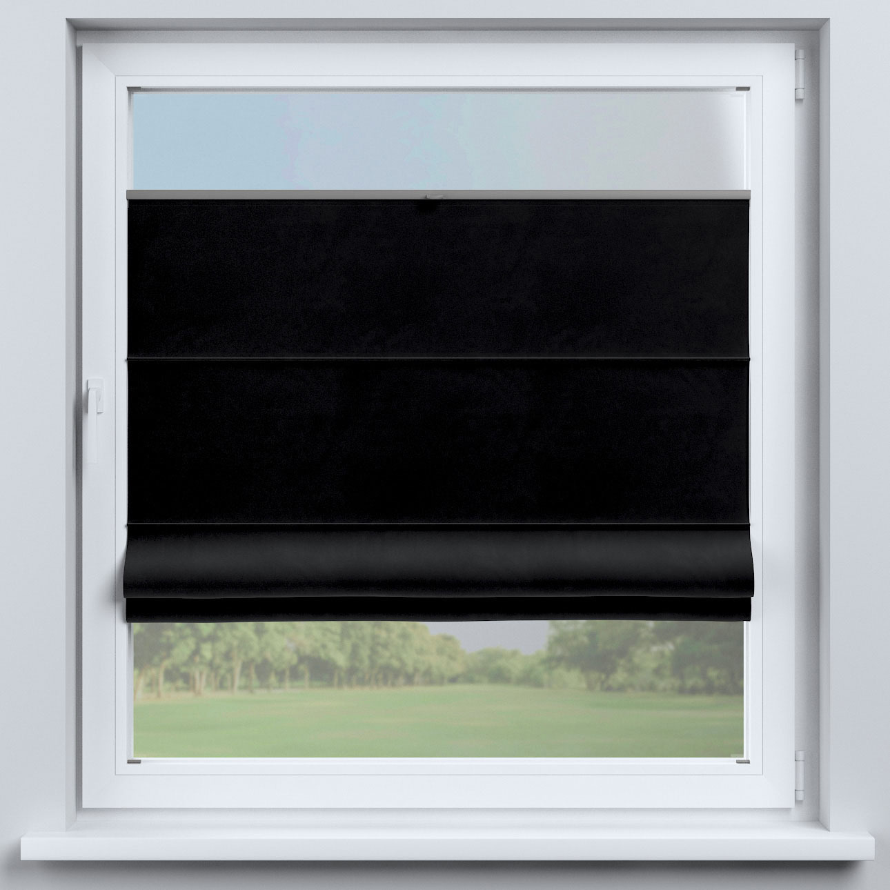 Dekoria Flexibles Raffrollo Sizilien, schwarz, 120 x 160 cm günstig online kaufen