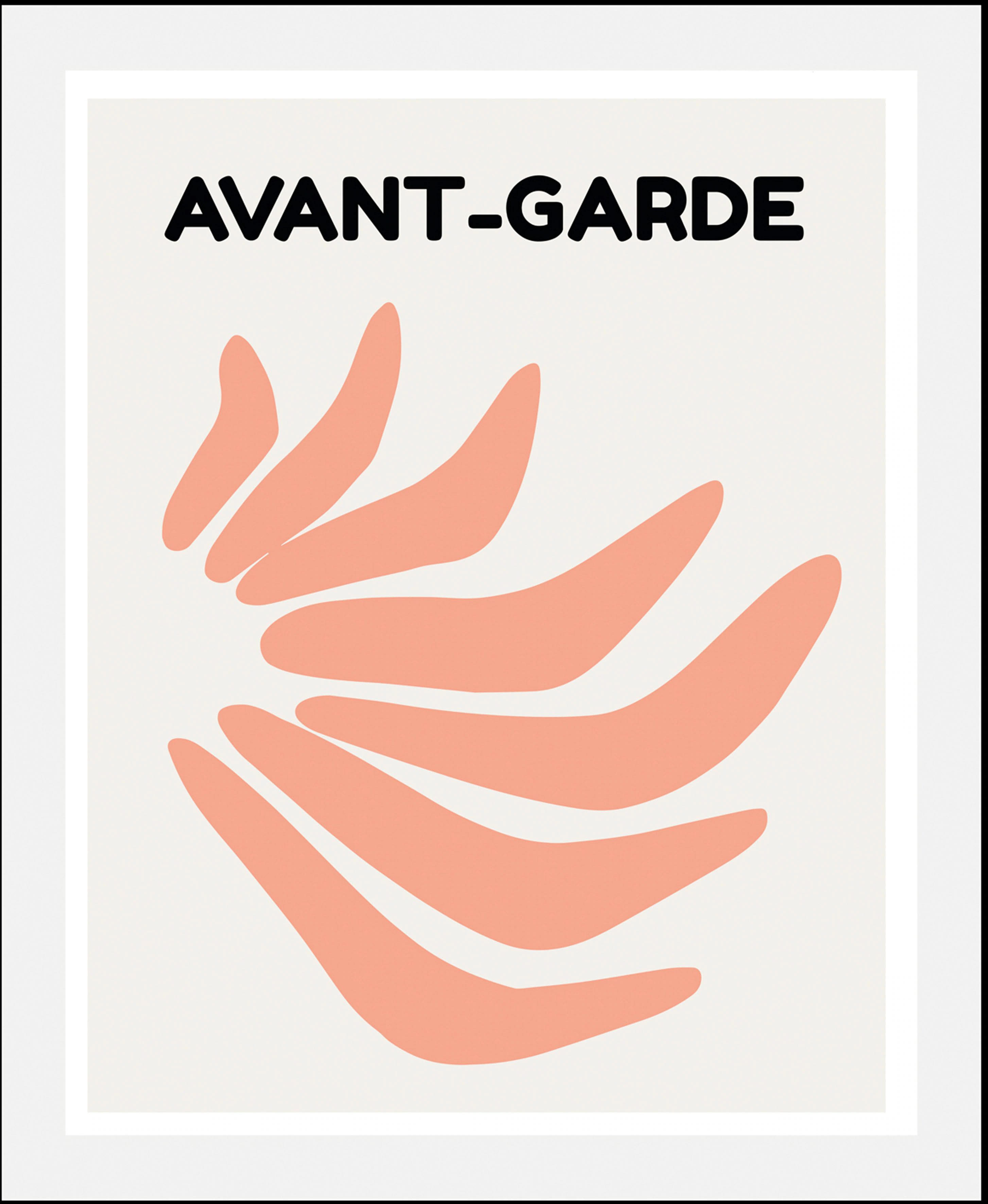 queence Bild "Avant-Garde III", (1 St.), HD Premium Poster-Druck inkl. Holz günstig online kaufen