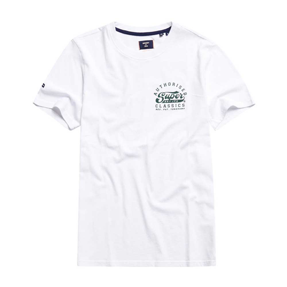 Superdry Script Style Col Kurzarm T-shirt L Optic günstig online kaufen