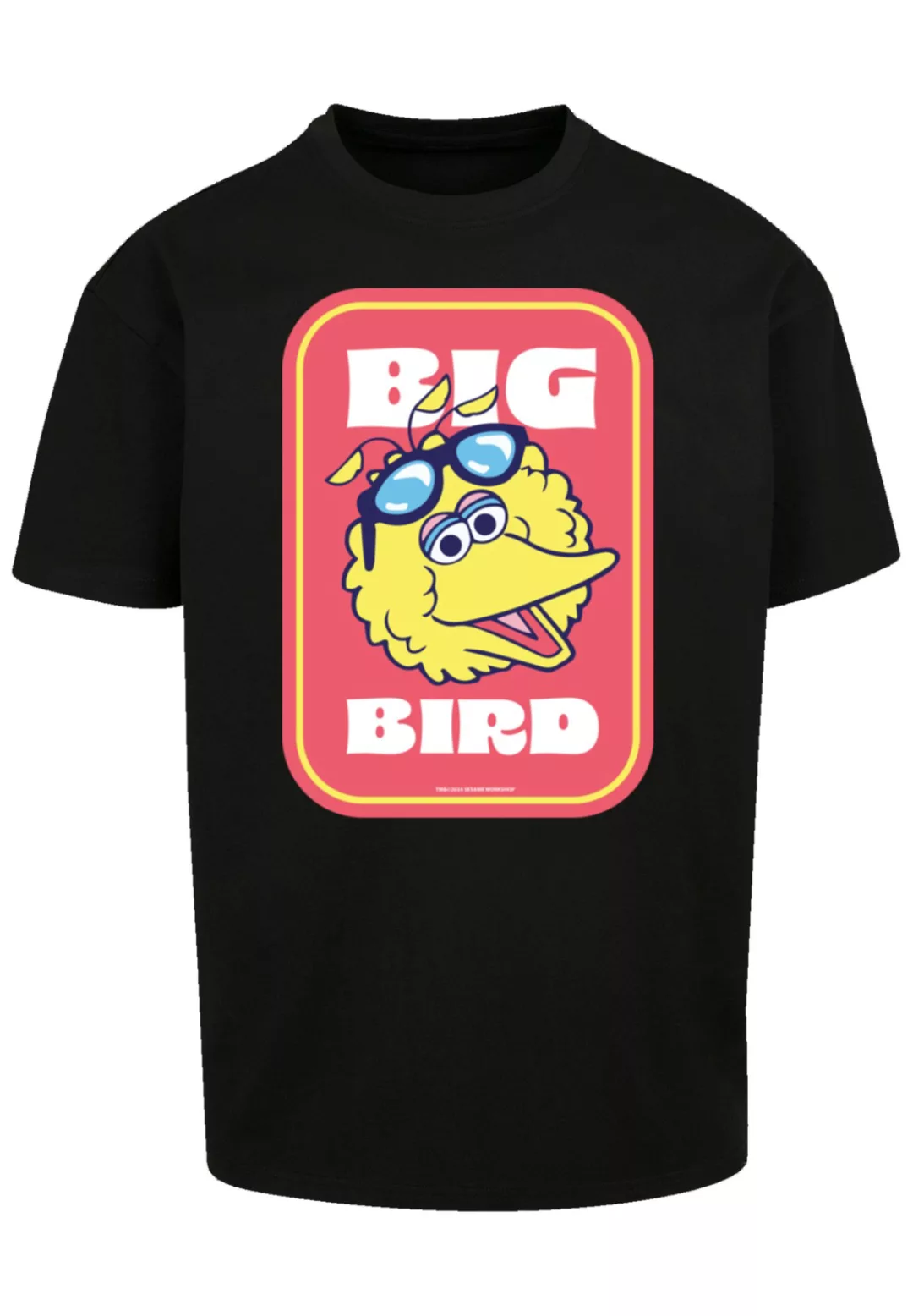 F4NT4STIC T-Shirt "Sesamstraße Bilbo Big Bird Sticker", Premium Qualität, W günstig online kaufen