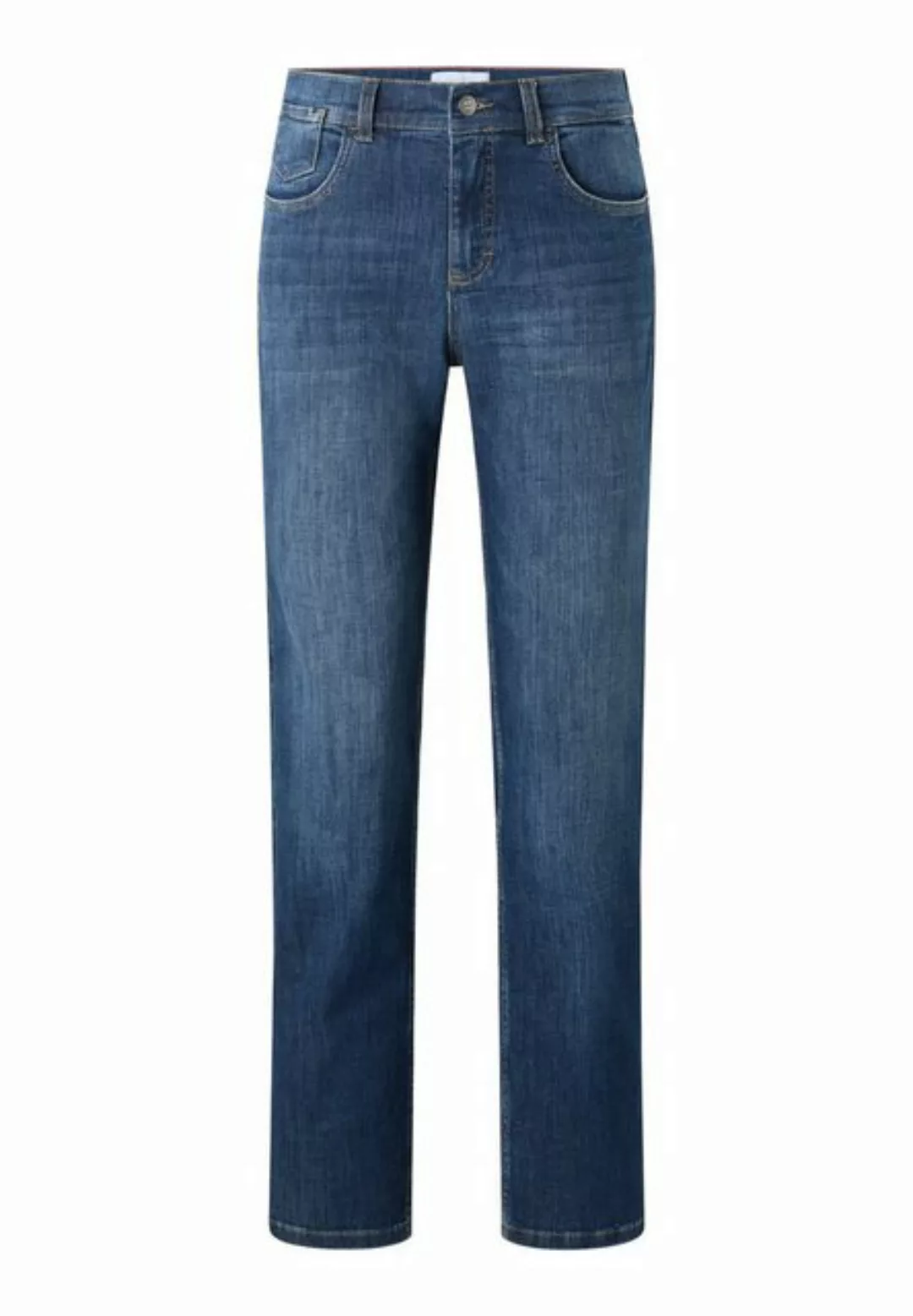 ANGELS Straight-Jeans Angels Damen Jeans straight - mid blue used 36 (1-tlg günstig online kaufen