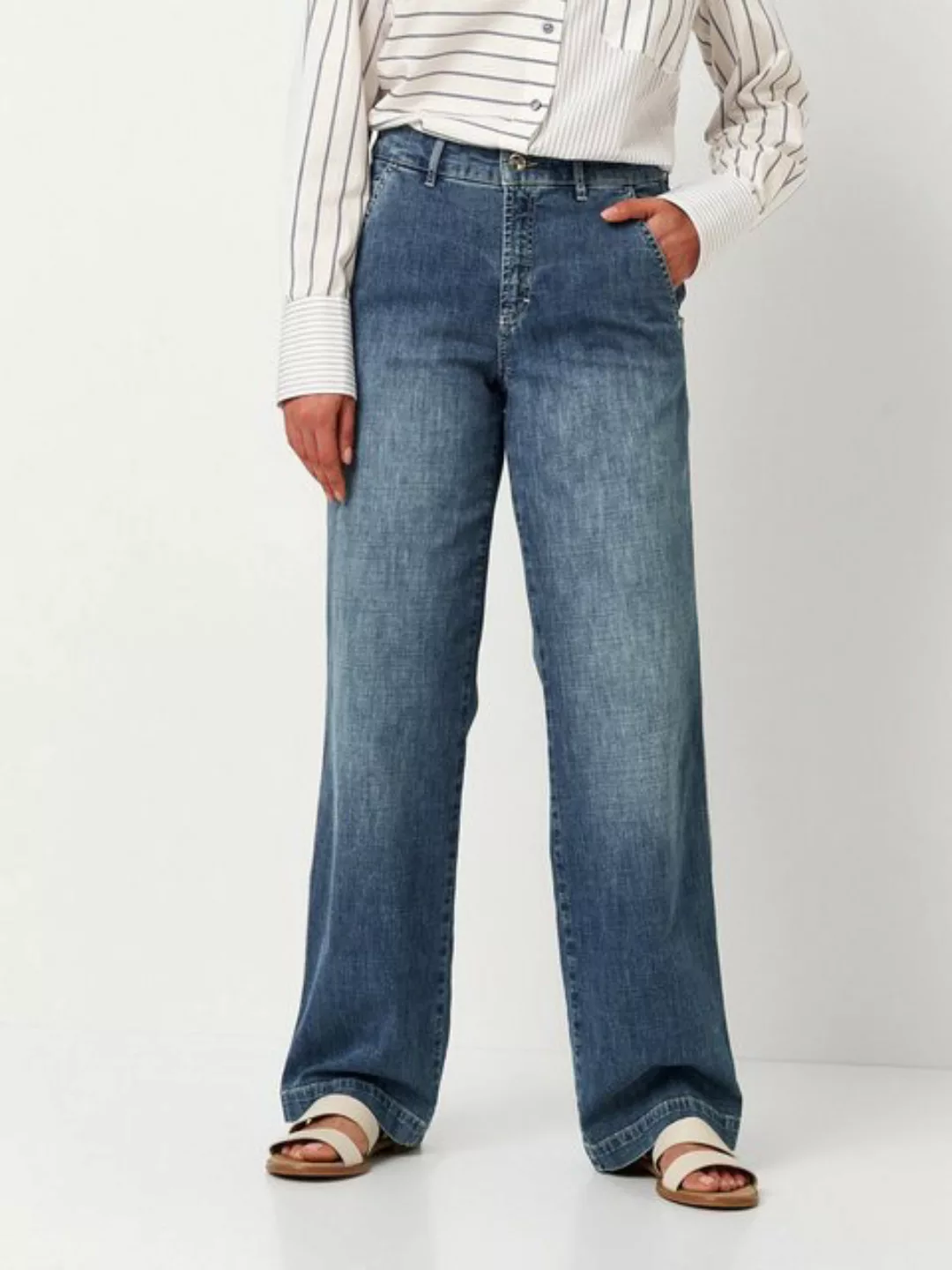 TONI Weite Jeans Liv im Five-Pocket Style günstig online kaufen