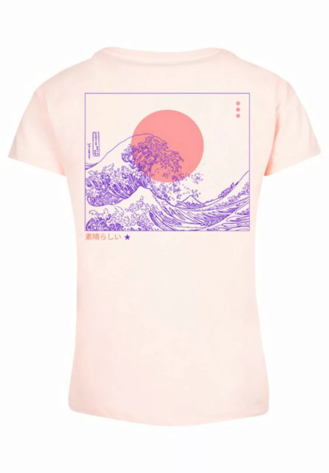 F4NT4STIC T-Shirt Kanagawa Welle Japan Print günstig online kaufen