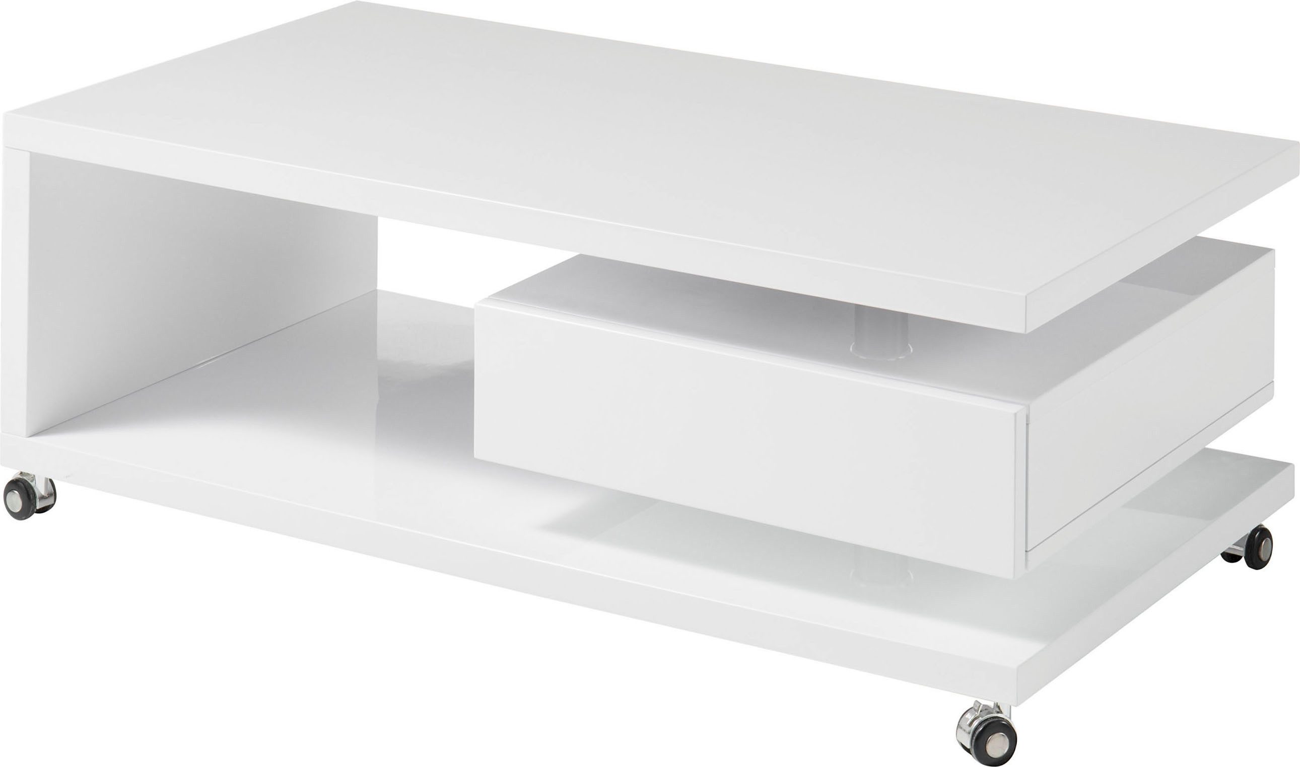 HBZ Couchtisch "Milan, TOPSELLER", (Tisch, Couchtisch), rollbar, Tisch in w günstig online kaufen
