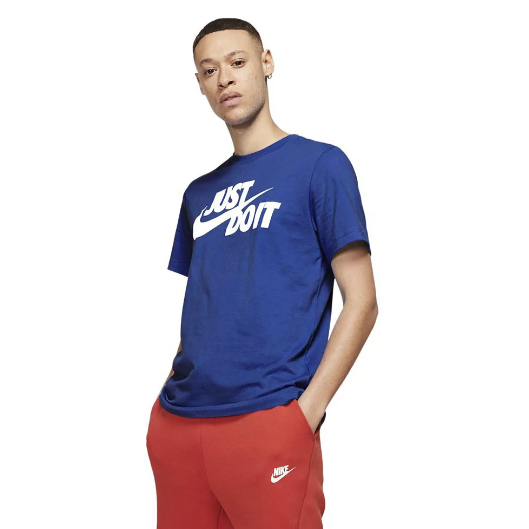 Nike Sportswear Just Do It Kurzarm T-shirt M Game Royal / White günstig online kaufen