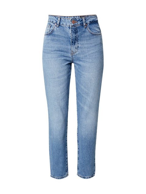 Noisy May – Premium Isabel – Mom-Jeans aus Denim in Hellblau günstig online kaufen