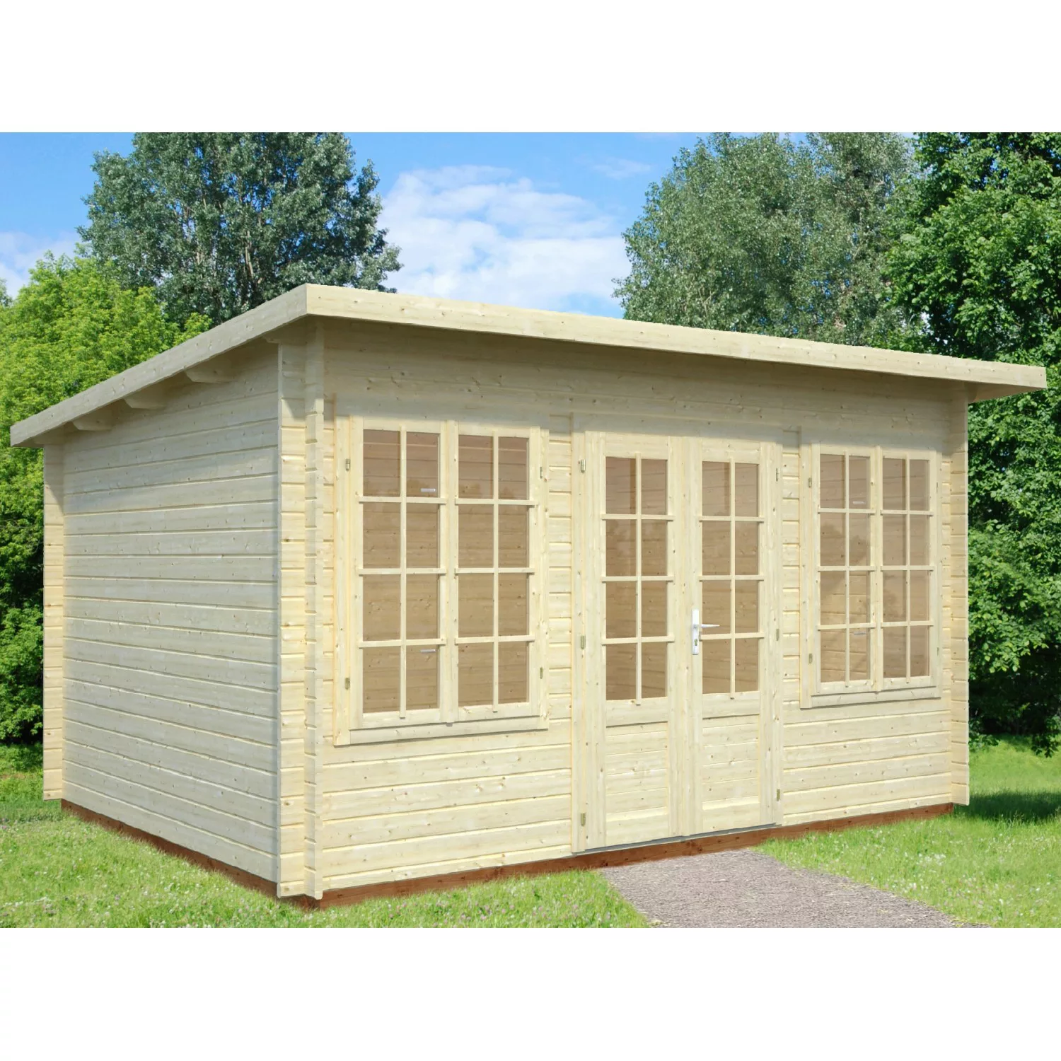 Palmako Gartenhaus "Lisa", (Set), 11,5 m², mit Fußboden im Gartenhaus günstig online kaufen