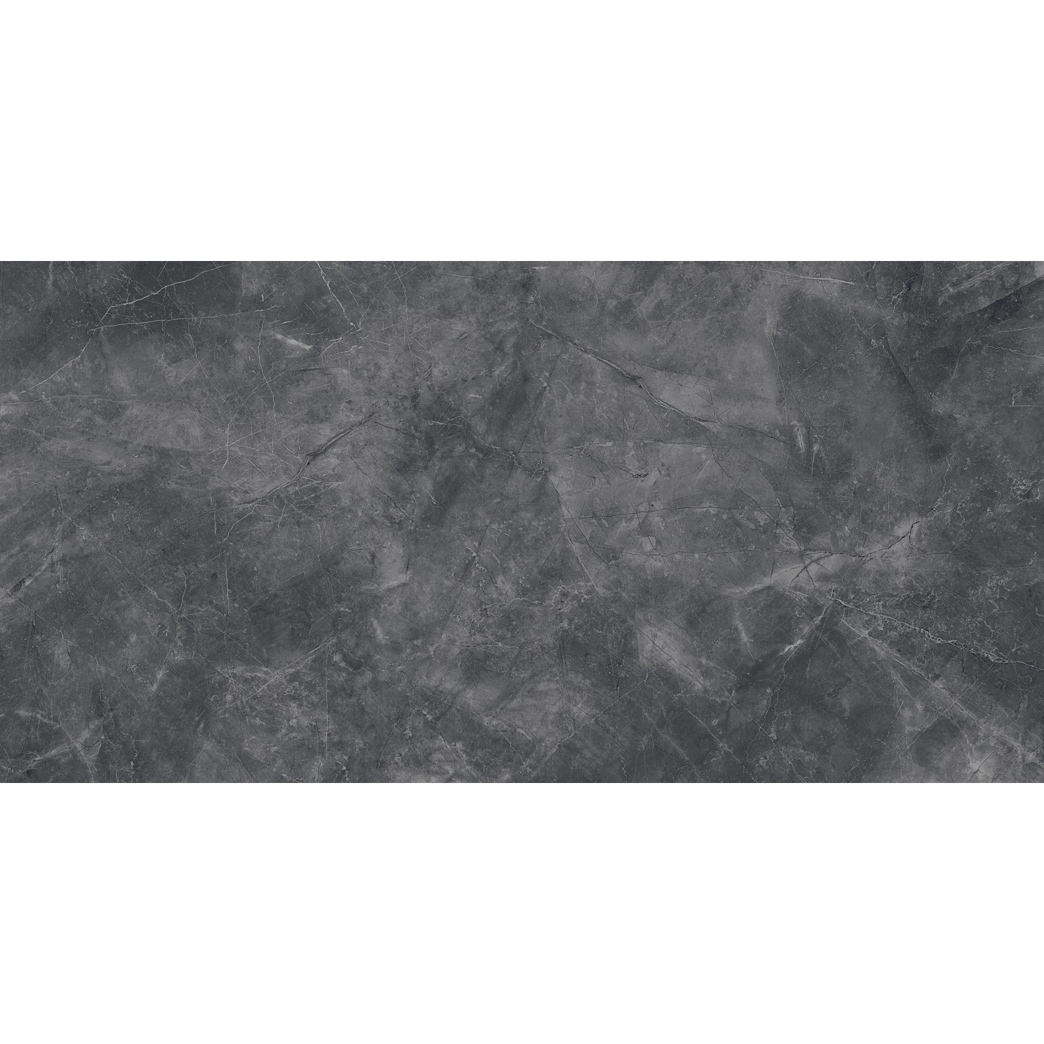 Bodenfliese Marble Messina Feinsteinzeug Schwarz Glänzend 30 cm x 60 cm günstig online kaufen