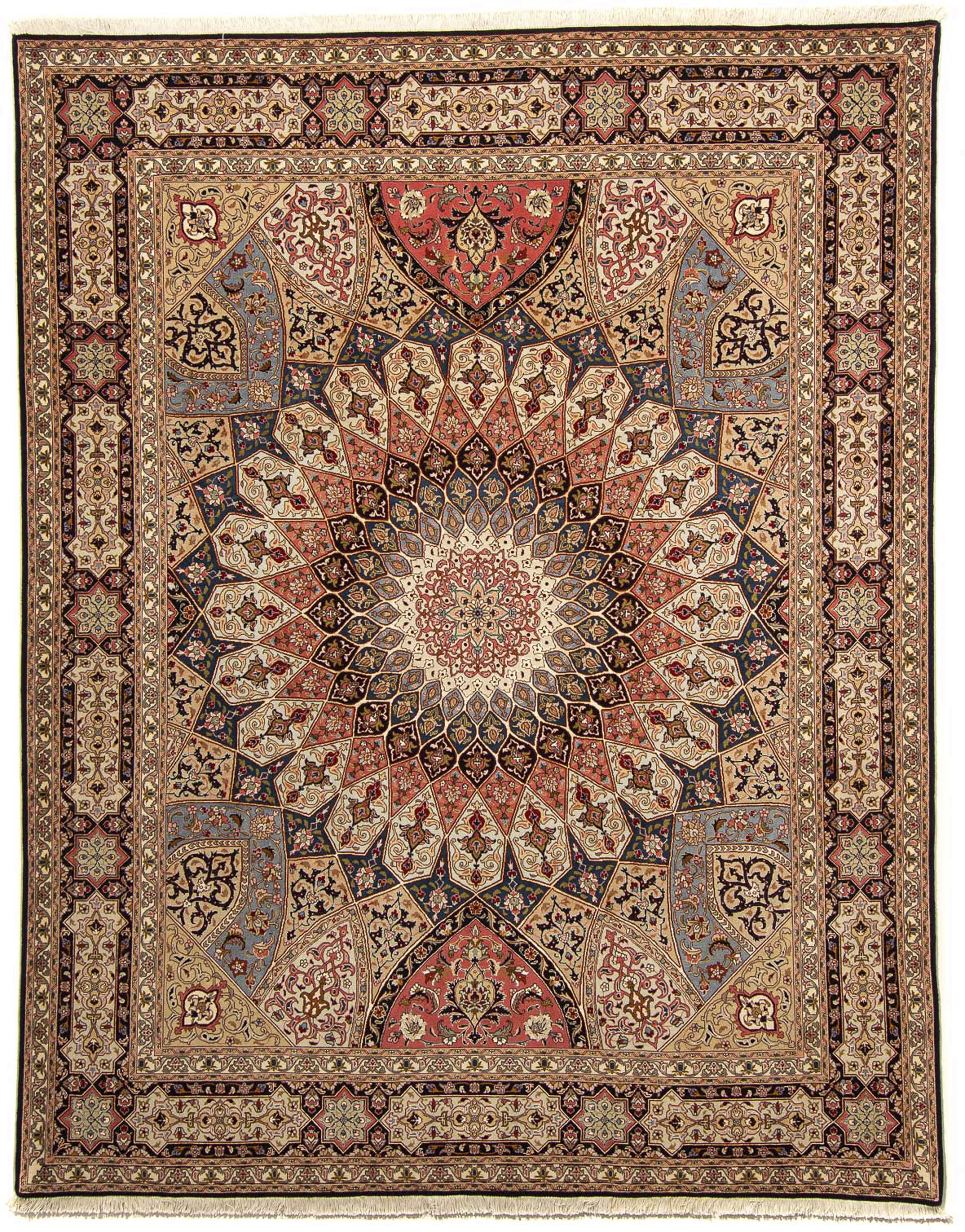 morgenland Orientteppich »Perser - Täbriz - Royal - 258 x 205 cm - hellbrau günstig online kaufen