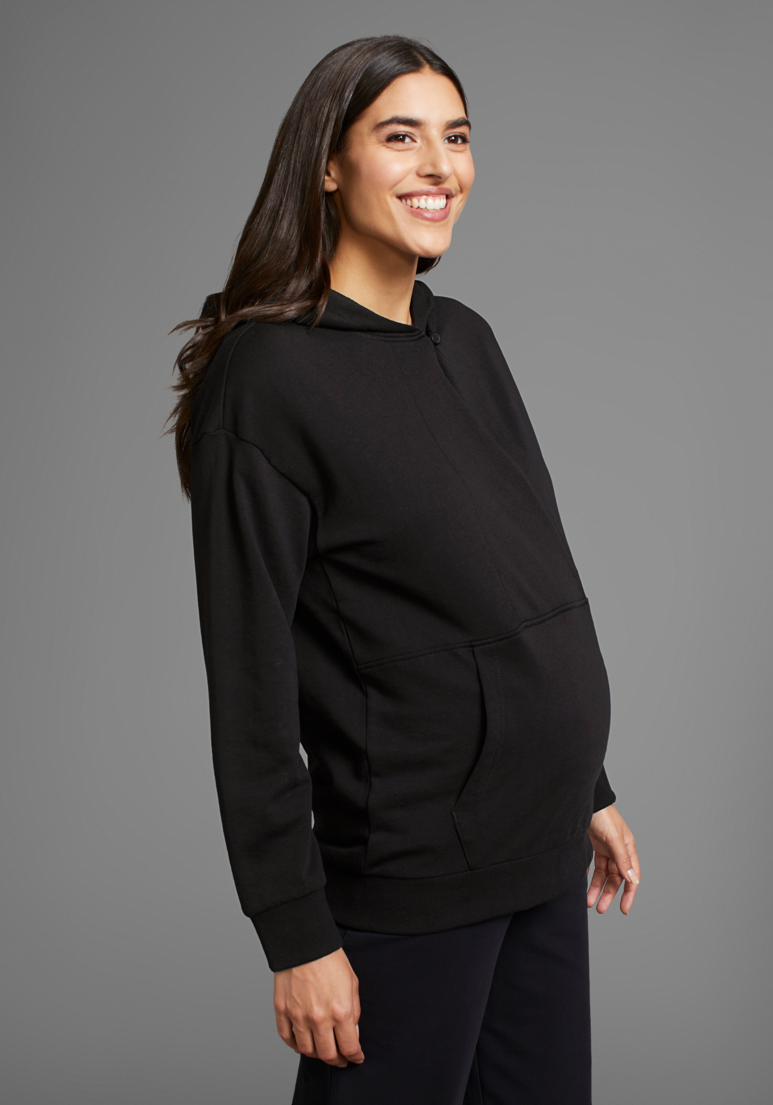Neun Monate Umstandssweatshirt "Stillsweatshirt für Schwangerschaft und Sti günstig online kaufen