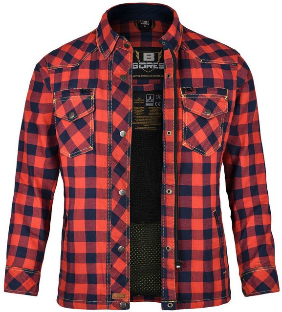 Bores Motorradjacke Lumberjack Premium Damen Motorradhemd günstig online kaufen