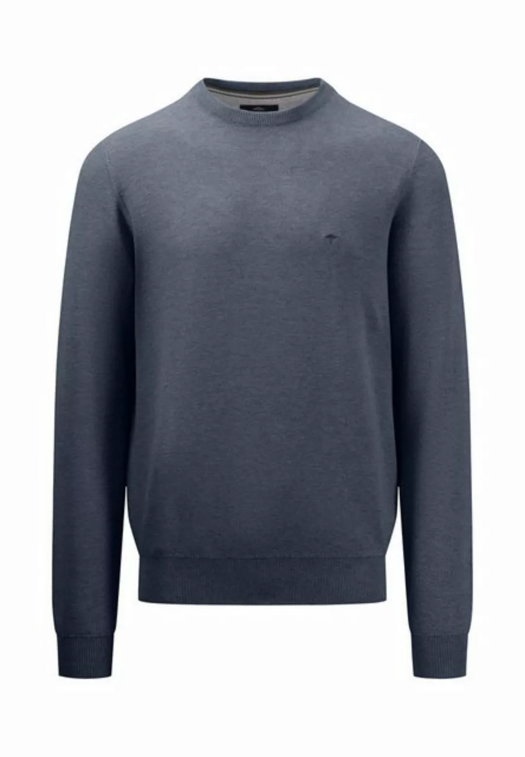 FYNCH-HATTON Kurzweste O-Neck, Structure navy günstig online kaufen