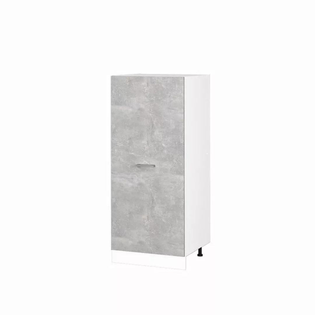 Vicco Hochschrank R-Line, Beton/Weiß, 60 cm günstig online kaufen