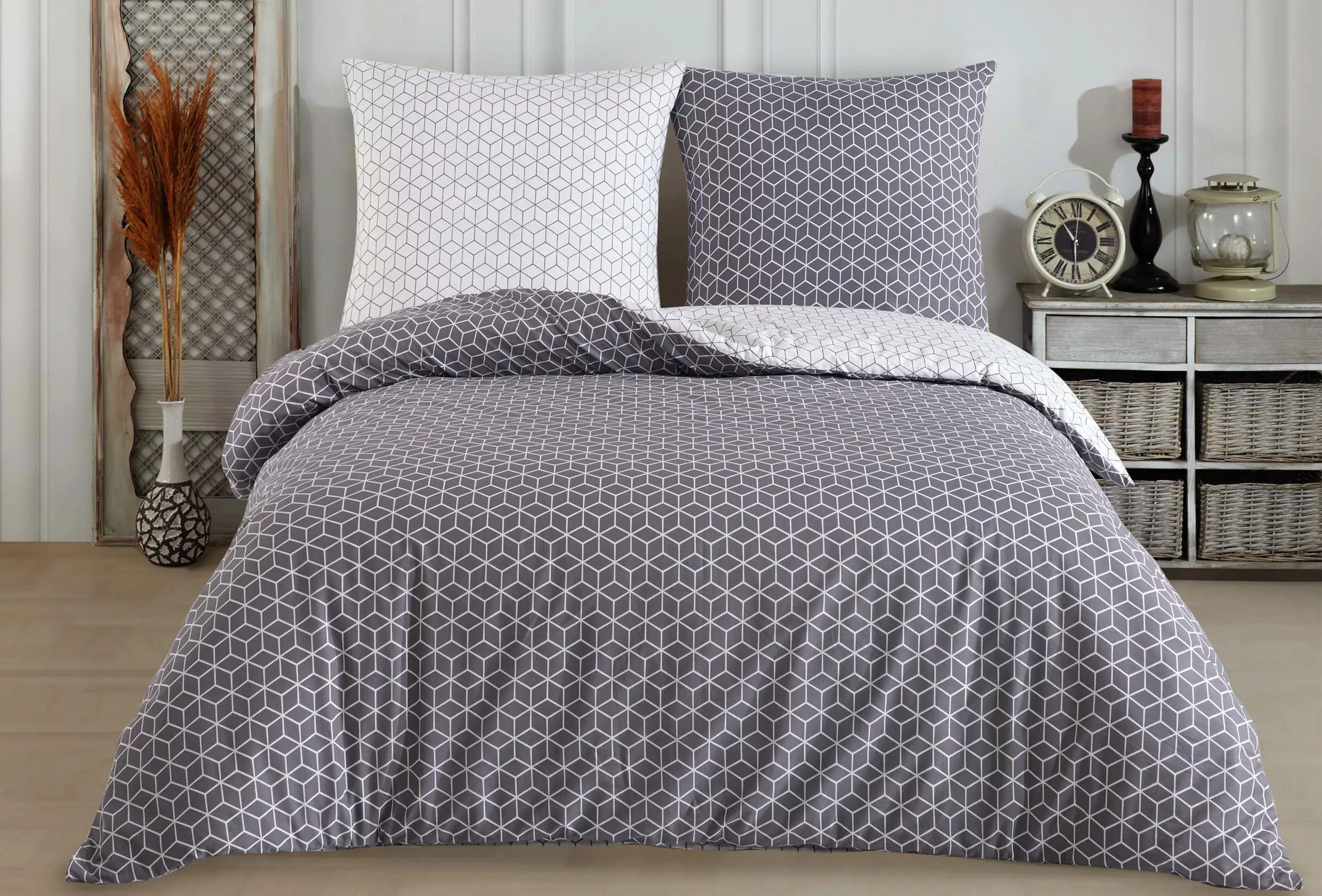 Buymax Bettwäsche Sillage, Wende-Bettgarnitur, Bettbezug Set, günstig online kaufen