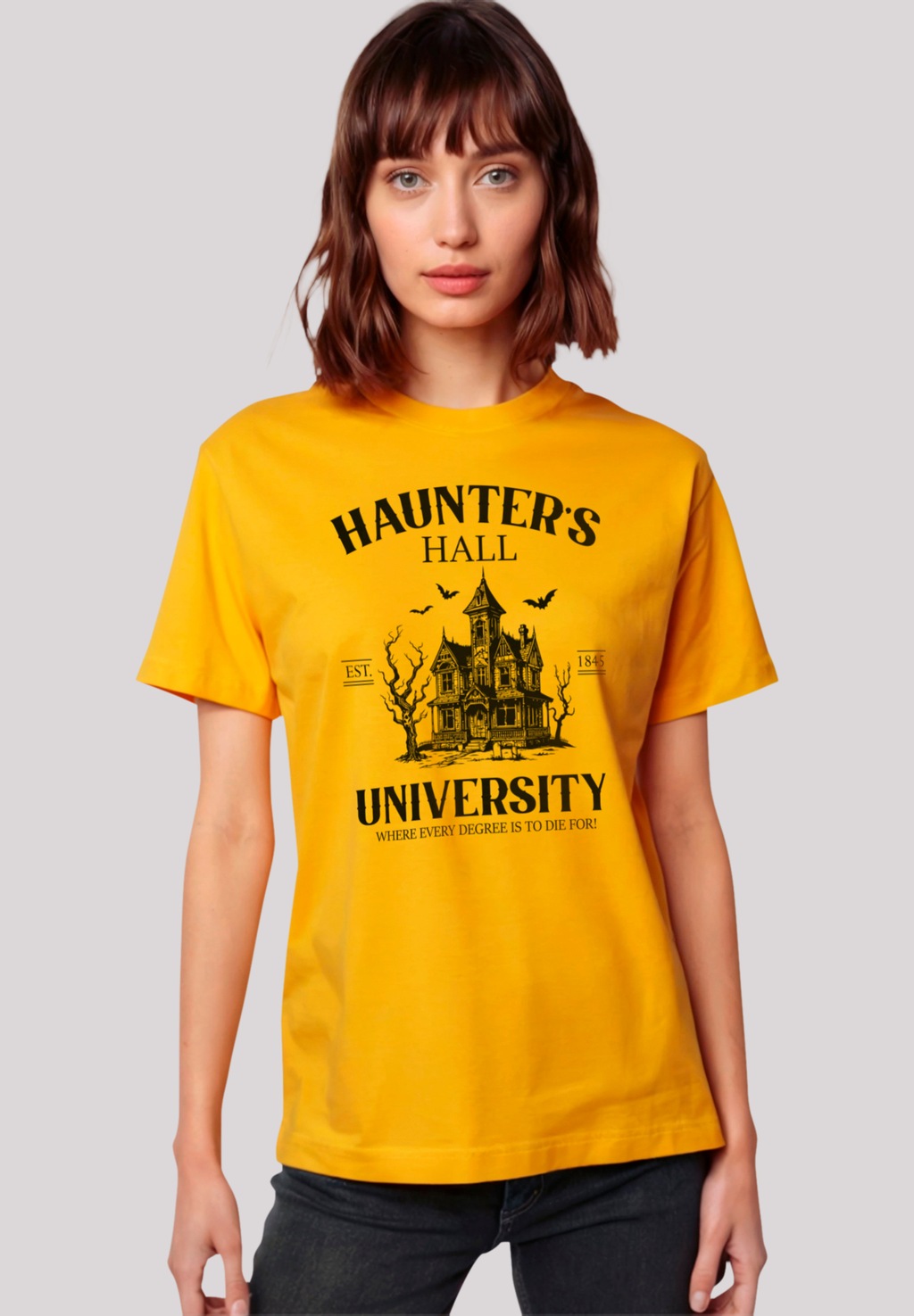 F4NT4STIC T-Shirt "Halloween University Haunters hall", Premium Qualität, H günstig online kaufen