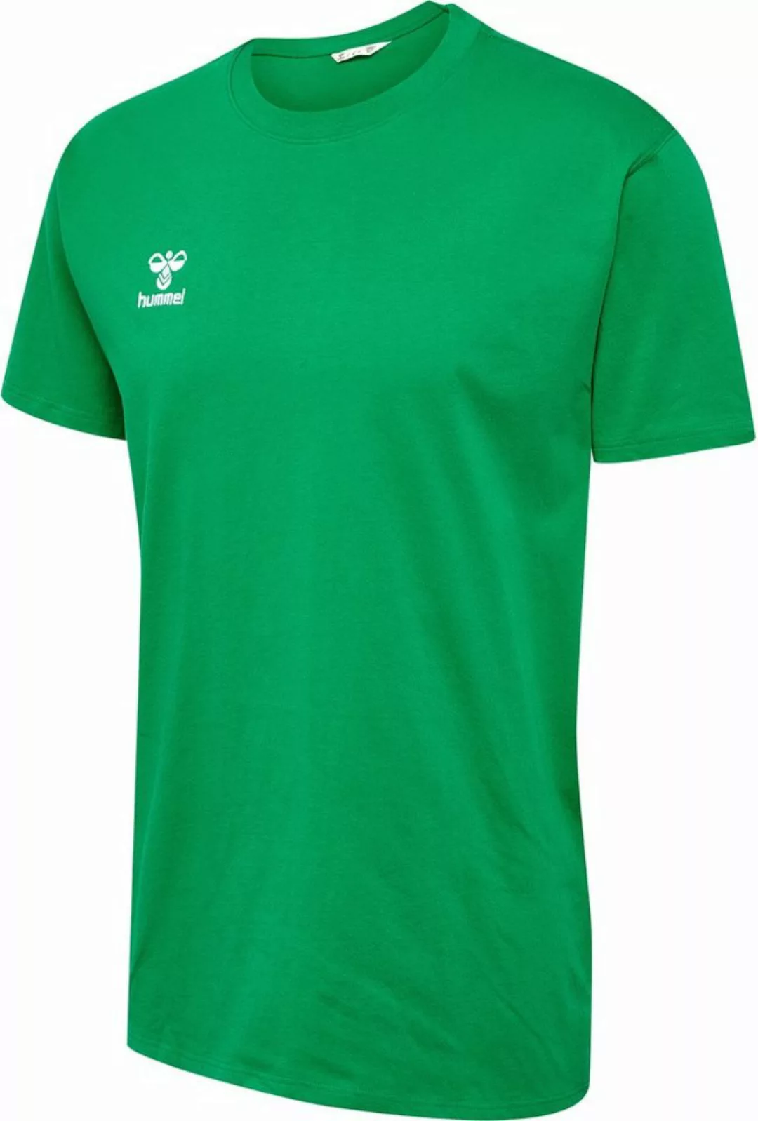 hummel T-Shirt T-Shirt Rundhalsausschnitt gesticktes Logo Regular fit hmlGO günstig online kaufen