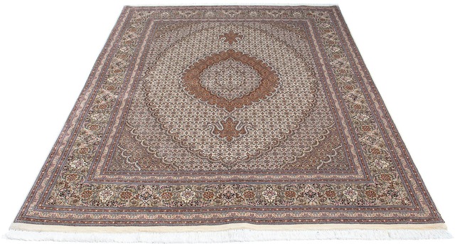 morgenland Orientteppich »Perser - Täbriz - 203 x 146 cm - hellbraun«, rech günstig online kaufen