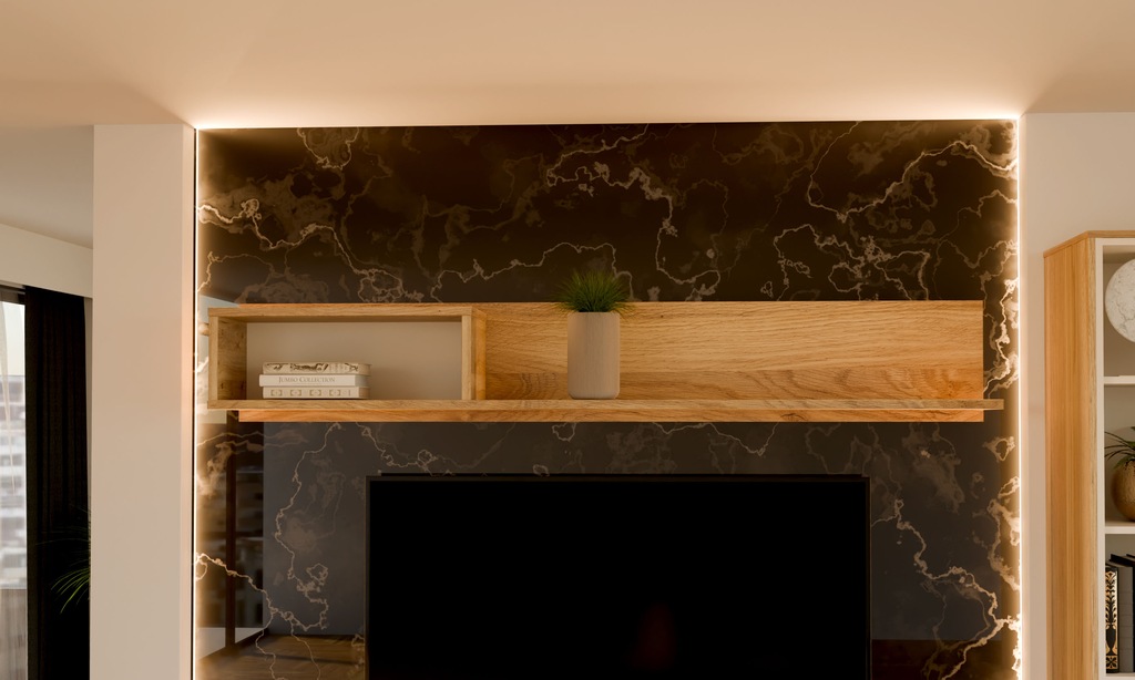 FORTE Wandboard "Galactique", Wandregal, Wandmontage, zeitloses Design, vie günstig online kaufen