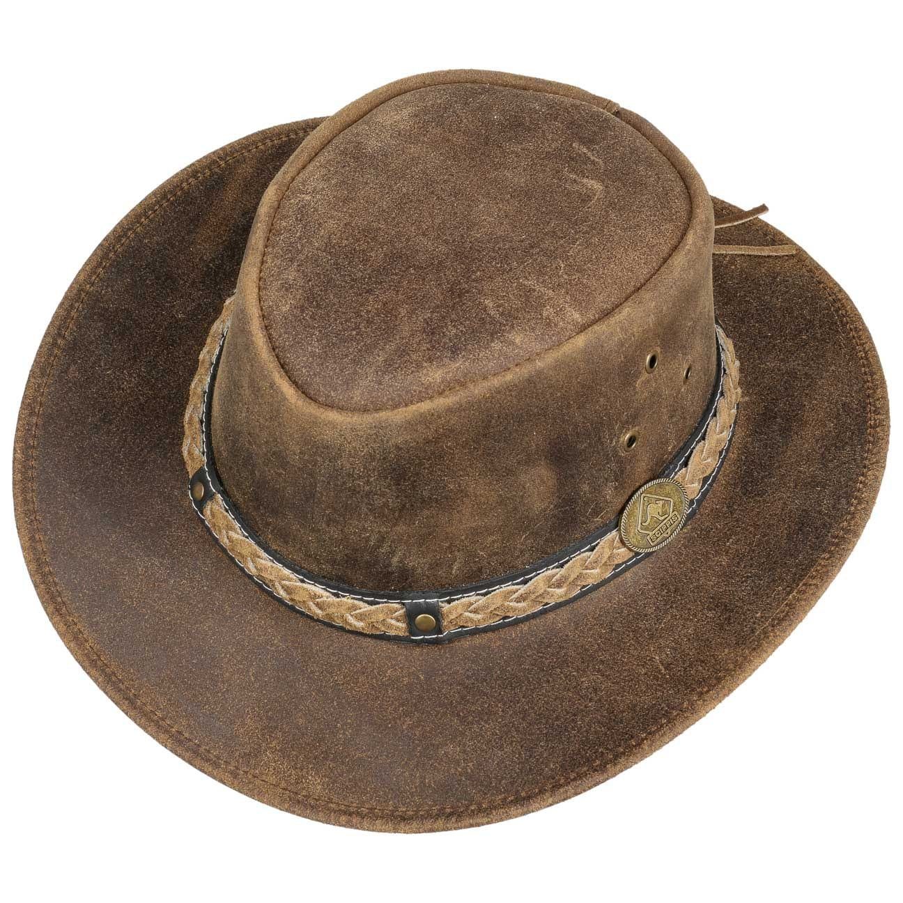 Scippis Cowboyhut (1-St) Herrenhut mit Lederband günstig online kaufen
