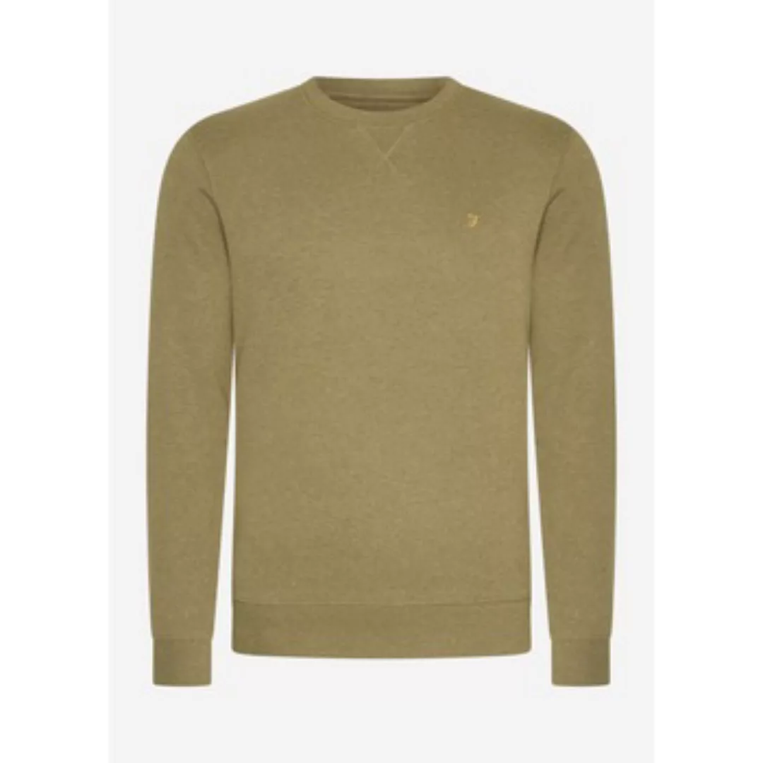 Farah  Pullover Sweatshirt Tim New Crew –  Khaki Marl günstig online kaufen