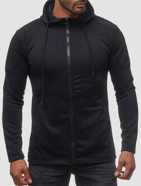 Egomaxx Hoodie Zip Hoodie Pullover Kapuze Sweat Shirt Jacke H2112 (1-tlg) 2 günstig online kaufen