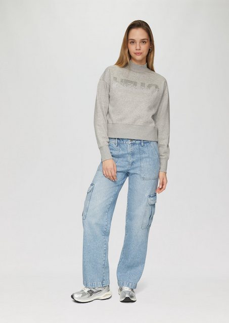 QS Stoffhose Jeans Catie / Relaxed Fit / Mid Rise / Wide Leg günstig online kaufen