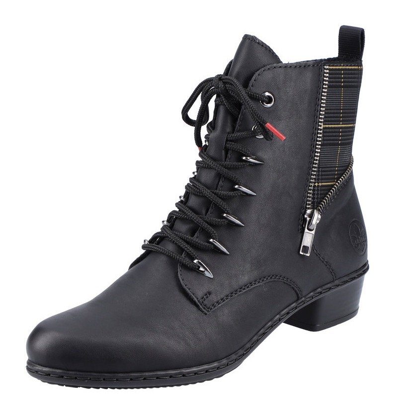 Rieker Schnürstiefelette mit modischen Ösen günstig online kaufen