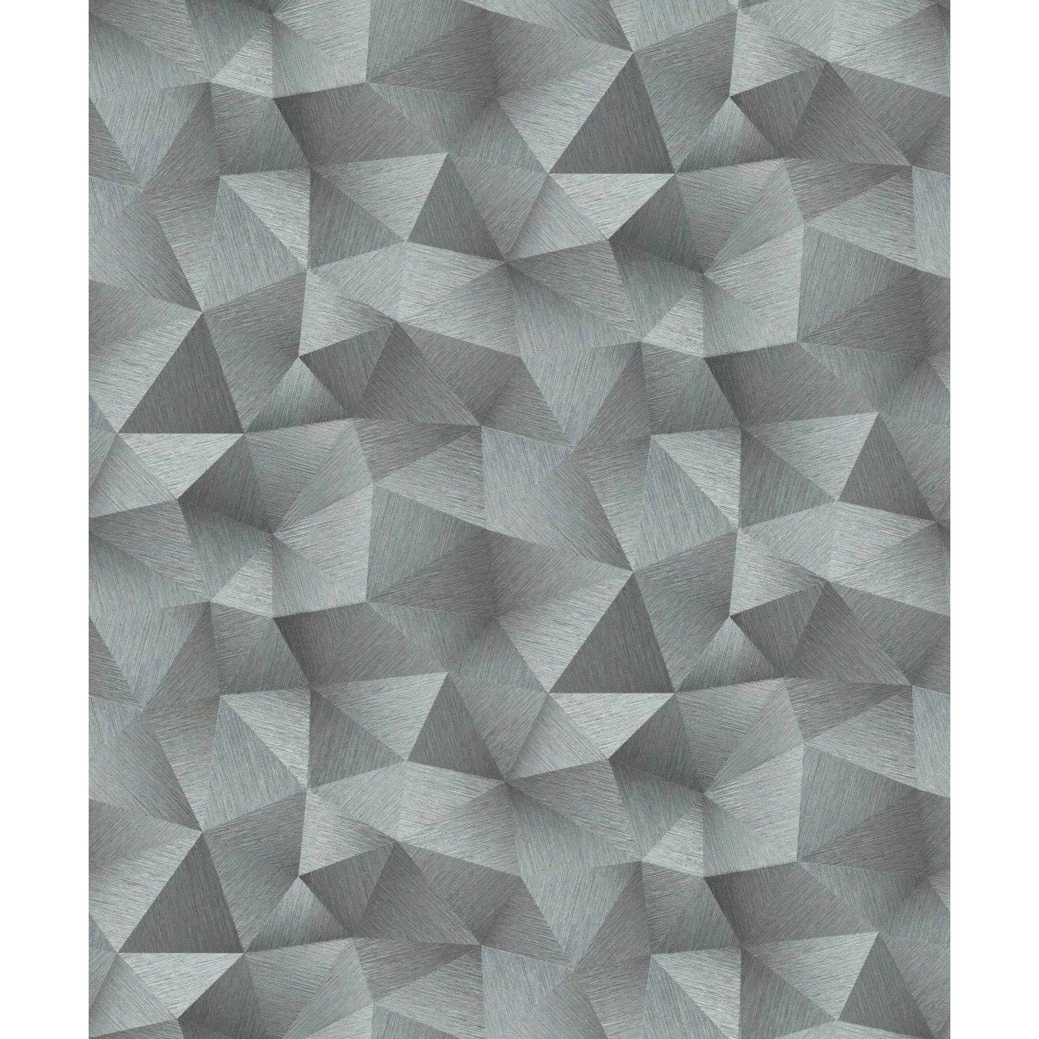 Bricoflor Graue Tapete Geometrisch mit Metallic Effekt Grafische Vliestapet günstig online kaufen