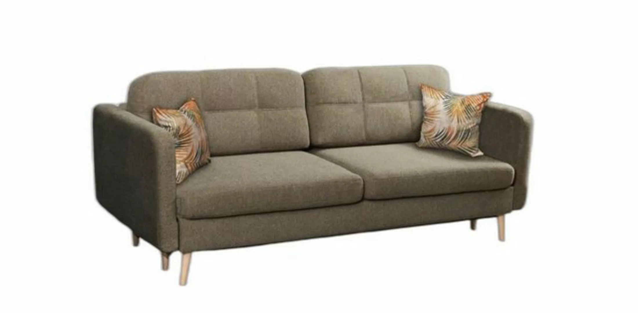 Xlmoebel Sofa Neu Luxus Designer Sofa 3 Sitzer Möbel Polster Schlafsofa Bla günstig online kaufen