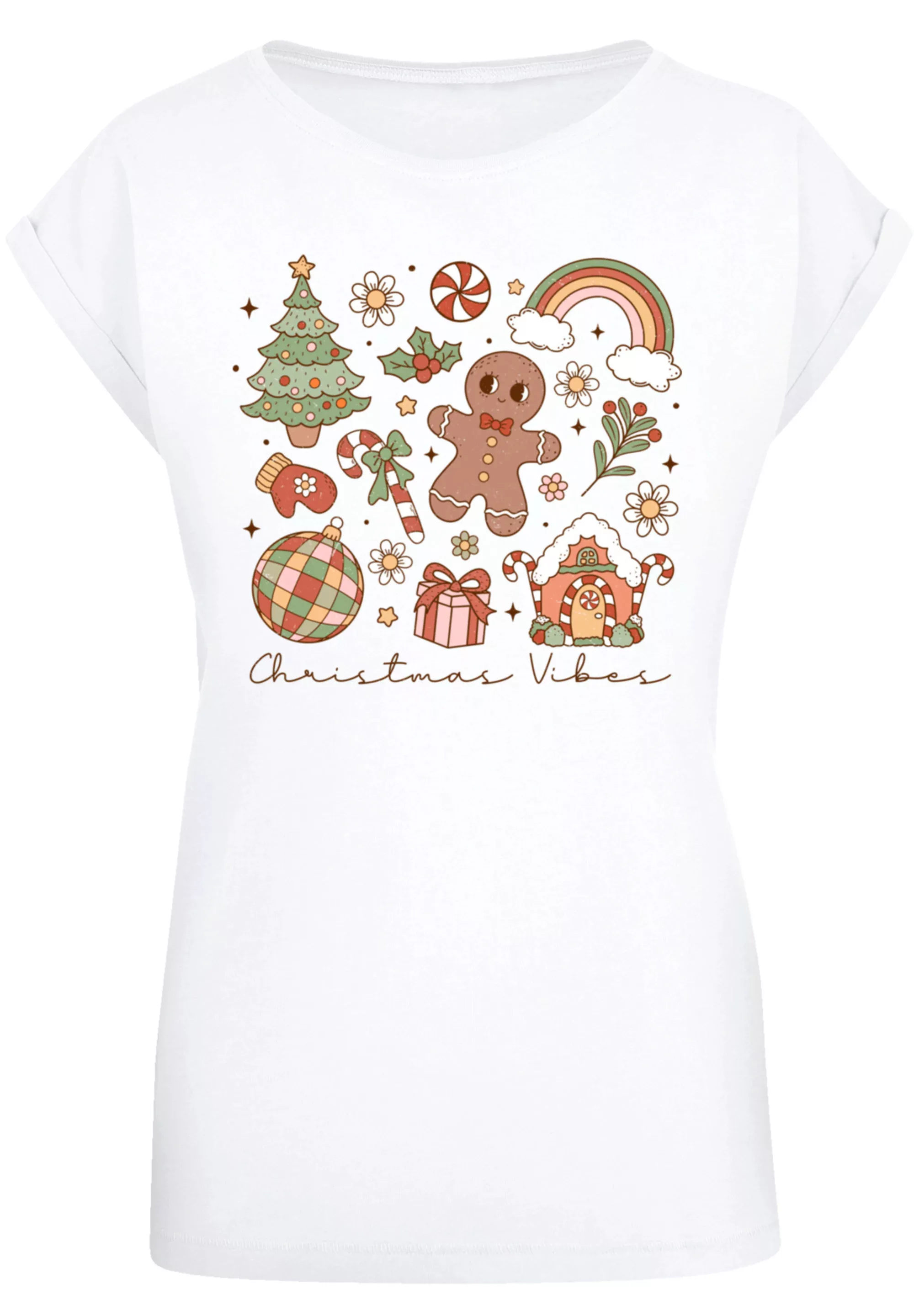 F4NT4STIC T-Shirt "Weihnachten Vibes Cozy Cute Winter", Premium Qualität, W günstig online kaufen