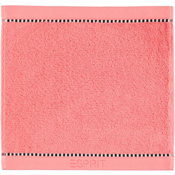 Esprit Box Solid - Farbe: coral - 266 - Seiflappen 30x30 cm günstig online kaufen