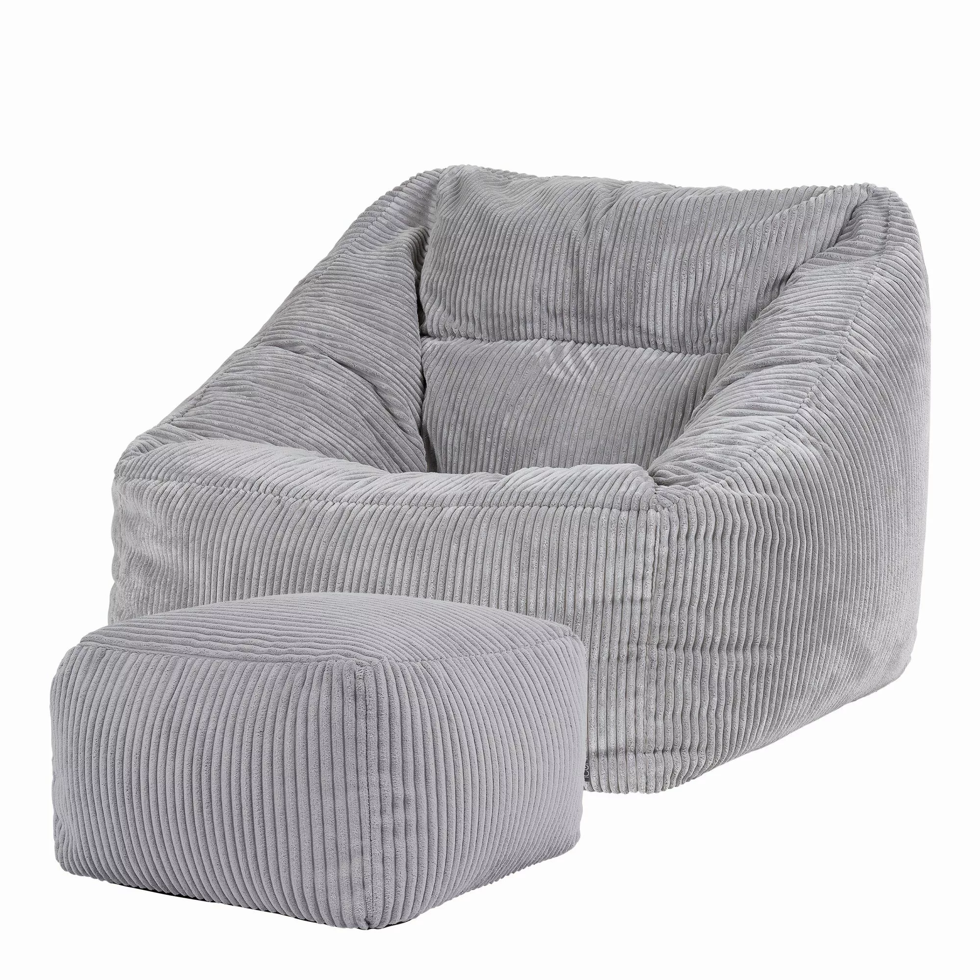 icon Sitzsack Riesen Sessel aus Cord günstig online kaufen