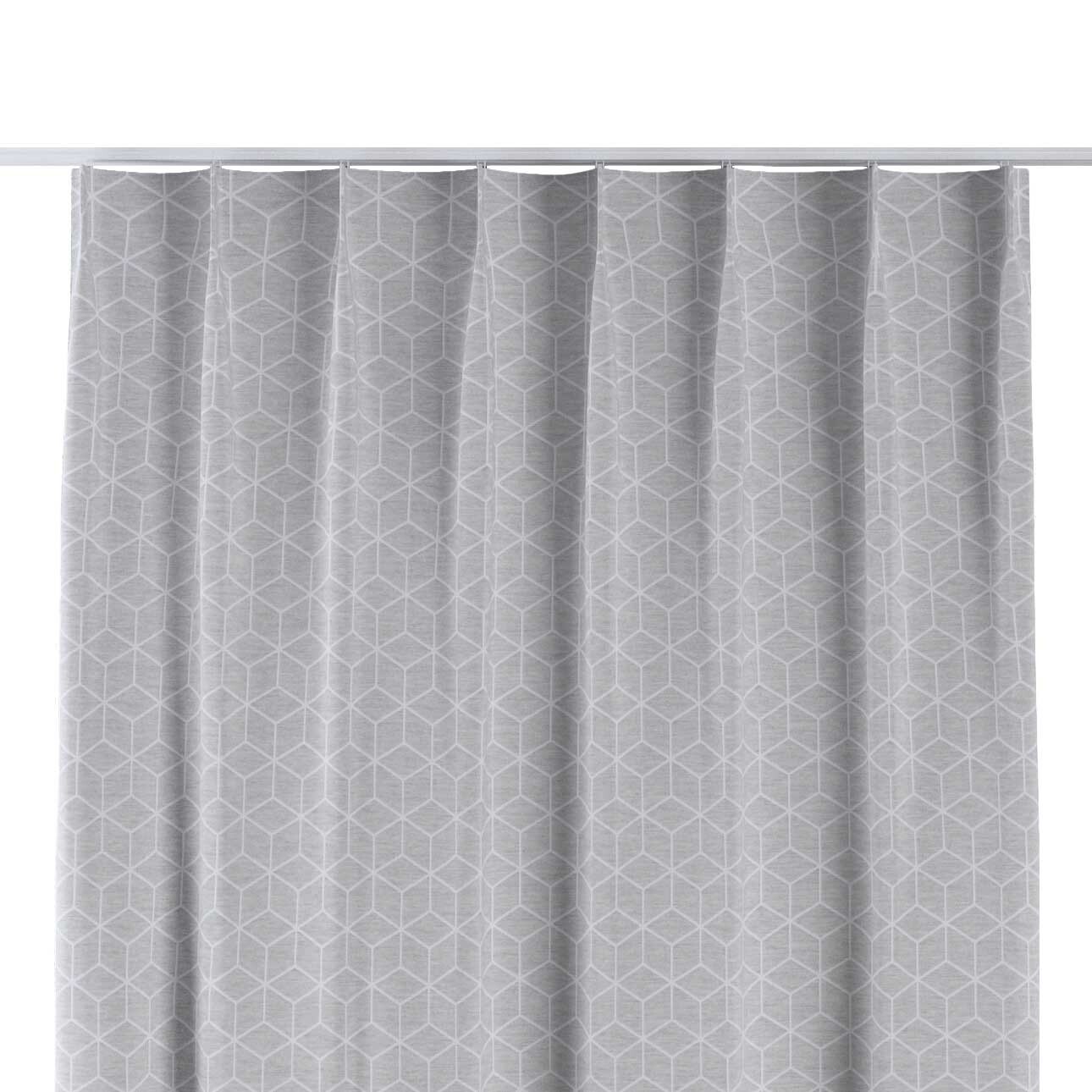 Vorhang mit flämischen 1-er Falten, grau, Sunny (143-50) günstig online kaufen