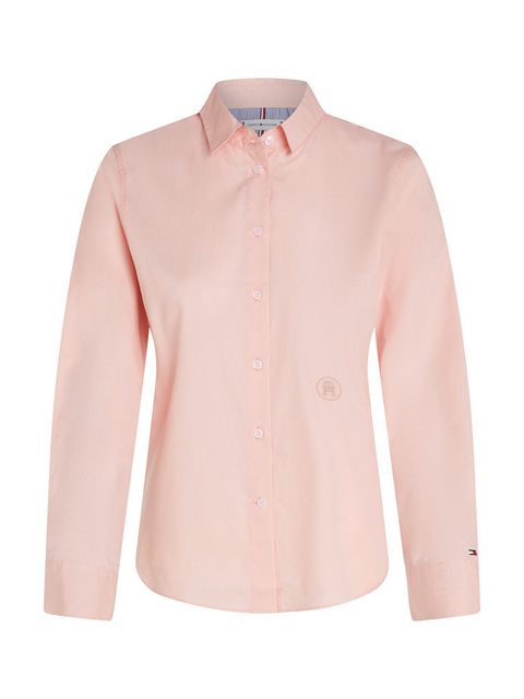 Tommy Hilfiger Hemdbluse ESS POPLIN REGULAR SHIRT mit Popeline, gesticktem günstig online kaufen