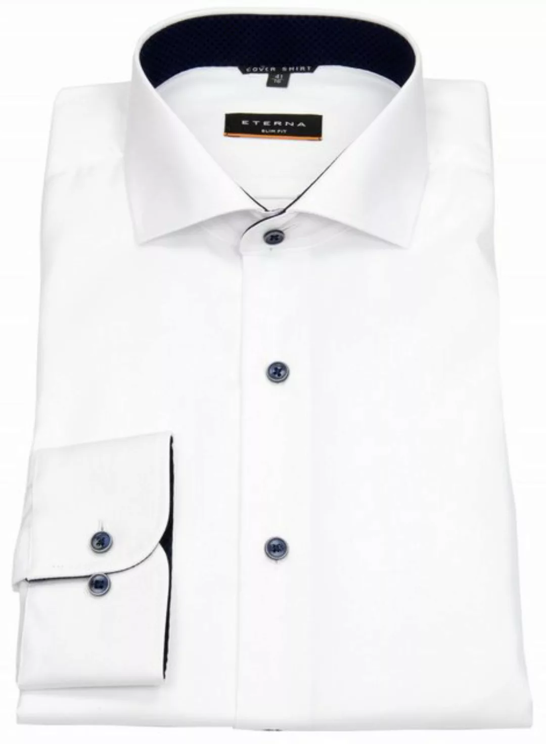 Eterna Langarmhemd - Hemd - Cover Shirt Twill - Slim fit - Businesshemd bli günstig online kaufen