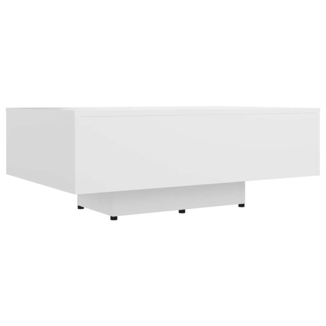 Couchtisch Weiß 85x55x31 Cm Spanplatte günstig online kaufen