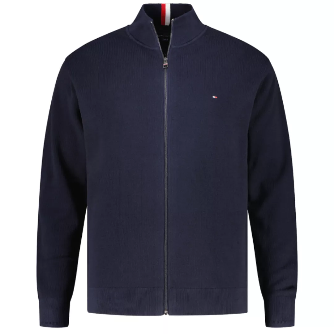 Tommy Hilfiger Big & Tall Strickjacke BT-CHAIN R STRUCTURE ZIP THRU-B günstig online kaufen