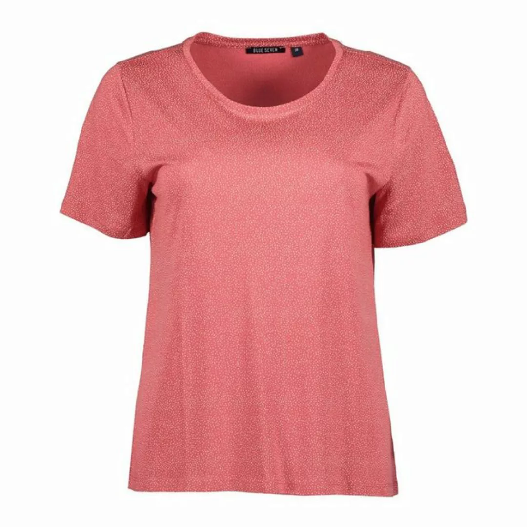Blue Seven Rundhalsshirt Damen T-Shirt Rundhals - Modisches Kurzarm-Shirt m günstig online kaufen