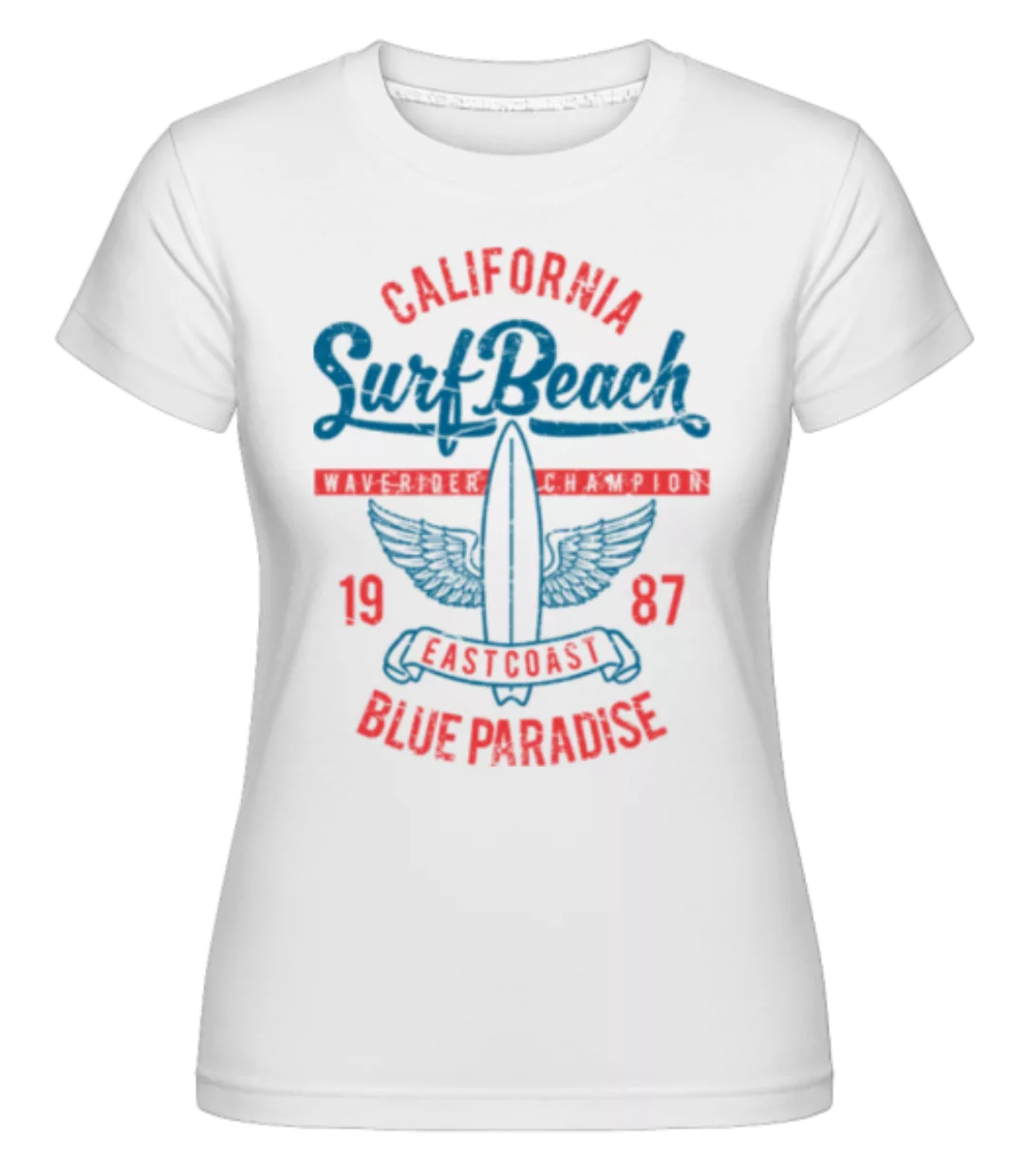 Surf Beach(1) · Shirtinator Frauen T-Shirt günstig online kaufen